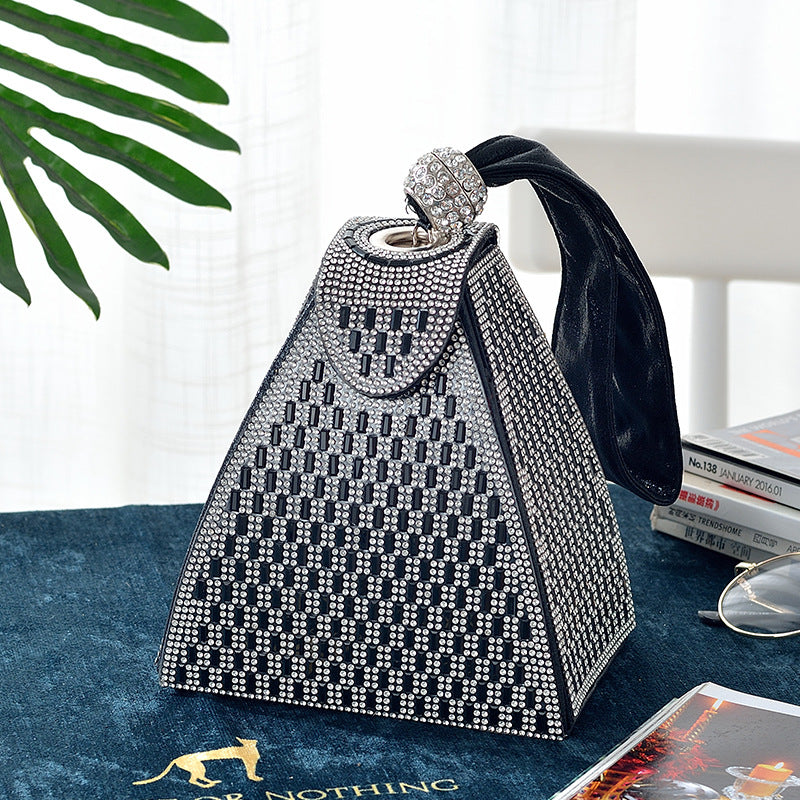 Diamond Triangle Handbag