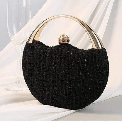 Women's Fashion Portable Box Round Bag